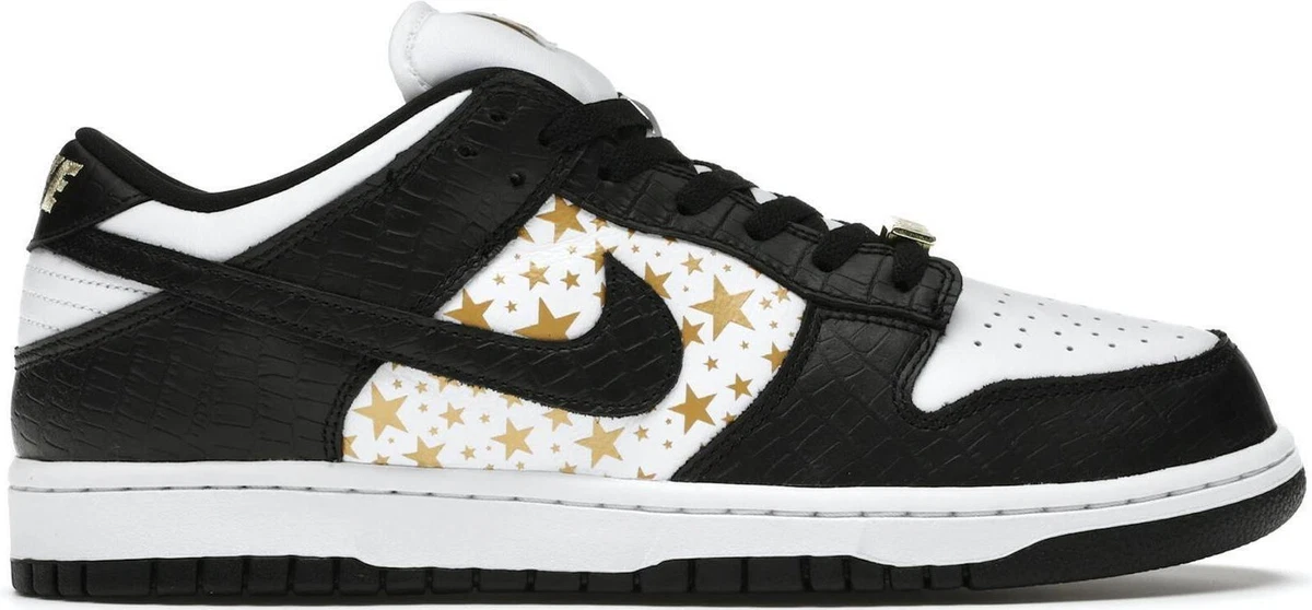Nike SB Dunk Low Supreme Stars Black 2021 for Sale  display picture 1