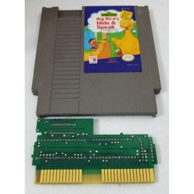 Sesame Street Big Bird's Hide & Speak NES Nintendo Entertainment System 1990