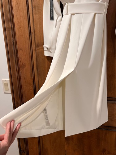 NWT White House Black Market Belted Trench Coat Seasonless~~Women’s Size Small - Picture 11 of 16
