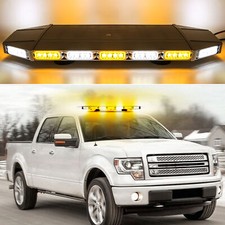 Led Rooftop Emergency Strobe Light Bar Warning Double Side Flash Traffic Advisor