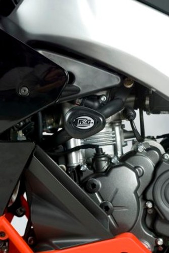 R&G PROTEZIONE TAMPONI ANTICADUTA AERO STYLE PER APRILIA RS4 125 2011 > 2020 - Foto 3 di 3