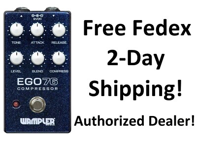 New Wampler Ego 76 Compressor Guitar Effects Pedal