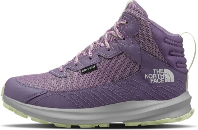 The North Face Z46112 Youth Purple Fastpack Hiker Mid WP Boots Size US 7 EU 39