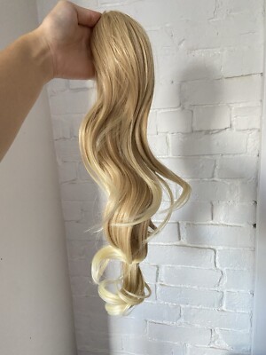 Synthetic 22Inch Long Wavy Curly Layered Ponytail