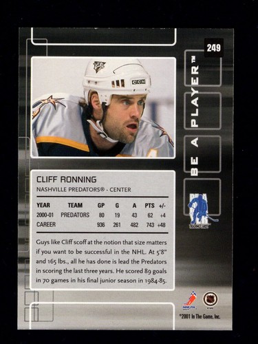 2001-02 ITG Be A Player Memorabilia Series Base Hockey Cards #14-457 You Pick - Picture 93 of 135