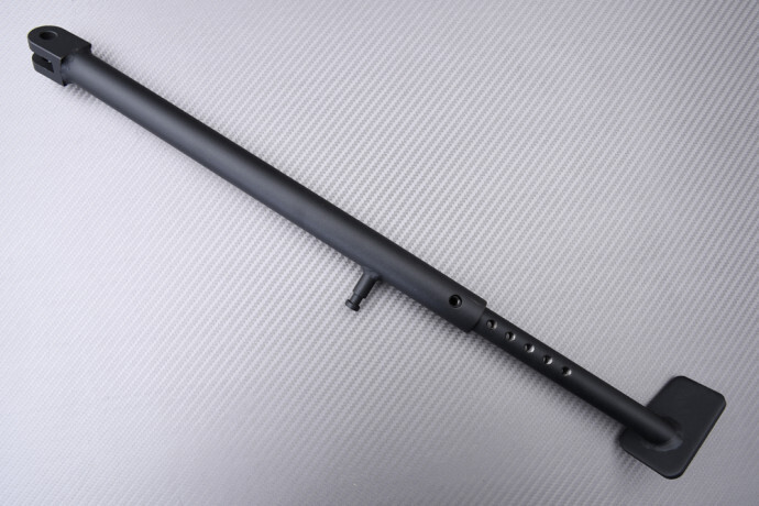Béquille latérale réglable en acier noir pour moto HONDA CRF 450 X de 2005 à 2014