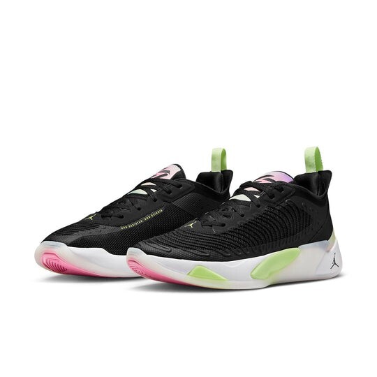 NEW Men's Size 14 Nike Air Jordan Luka 1 Black Black Lime