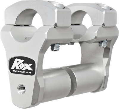 ROX SPEED FX 1R-P2PPS10A RISER ALUMINIUM SILBER YAMAHA FZ-09 850 2014