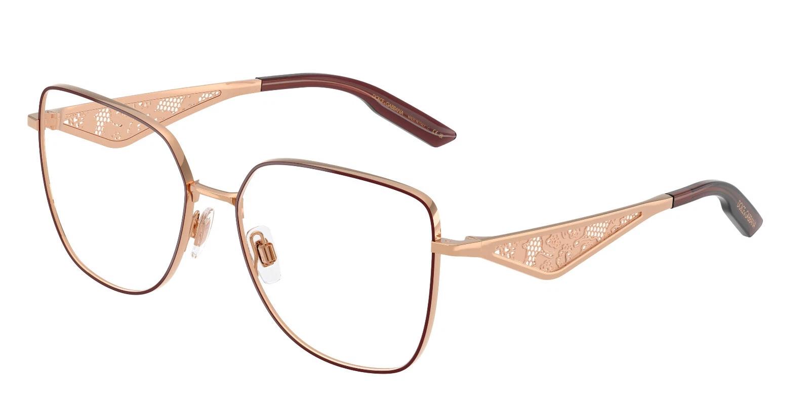Brand New 2025 Dolce & Gabbana Eyeglasses DG 1358 1333 Authentic Rx Italy Frame