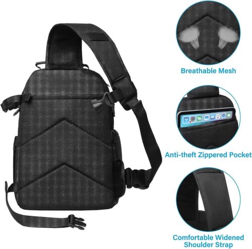 Camera Sling Bag Case DSLR/SLR/Mirrorless Crossbody Backpack for Photographers - Picture 11 of 20