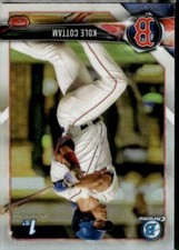 2018 Bowman Draft #BDC-69 Kole Cottam Chrome Refractors