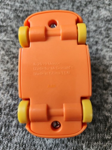 McDonalds 2019 Shopkins Cutie Cars orange Cabrio Katzenauto - Bild 6 von 6