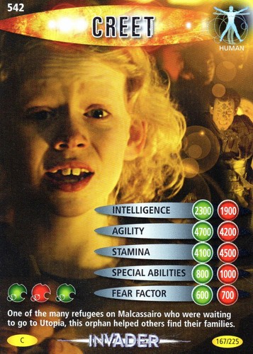 Doctor Who Battles In Time Individual Trading Cards ( Cards 351 to 600 ) - Picture 190 of 248