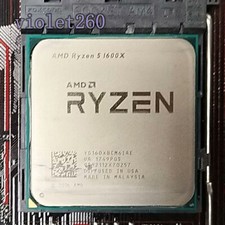 AMD Ryzen 5 1600X AM4 CPU Processor R5 1600X 3.6GHz 6Core 12T 95W 16MB Desktop