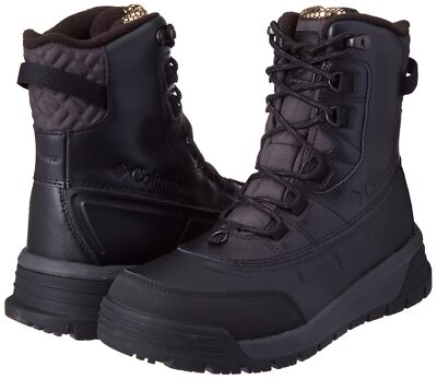 Columbia Men Bugaboot Celsius Snow Boot Black/Shark BM9458-010