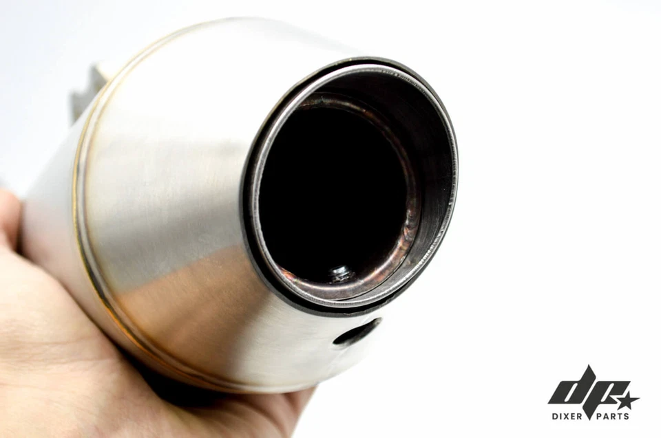 Silenciador de escape + DB Killer BMW K100 K1100 (1982-2002) Cafe Racer Inox actualización Foto 4 de 4