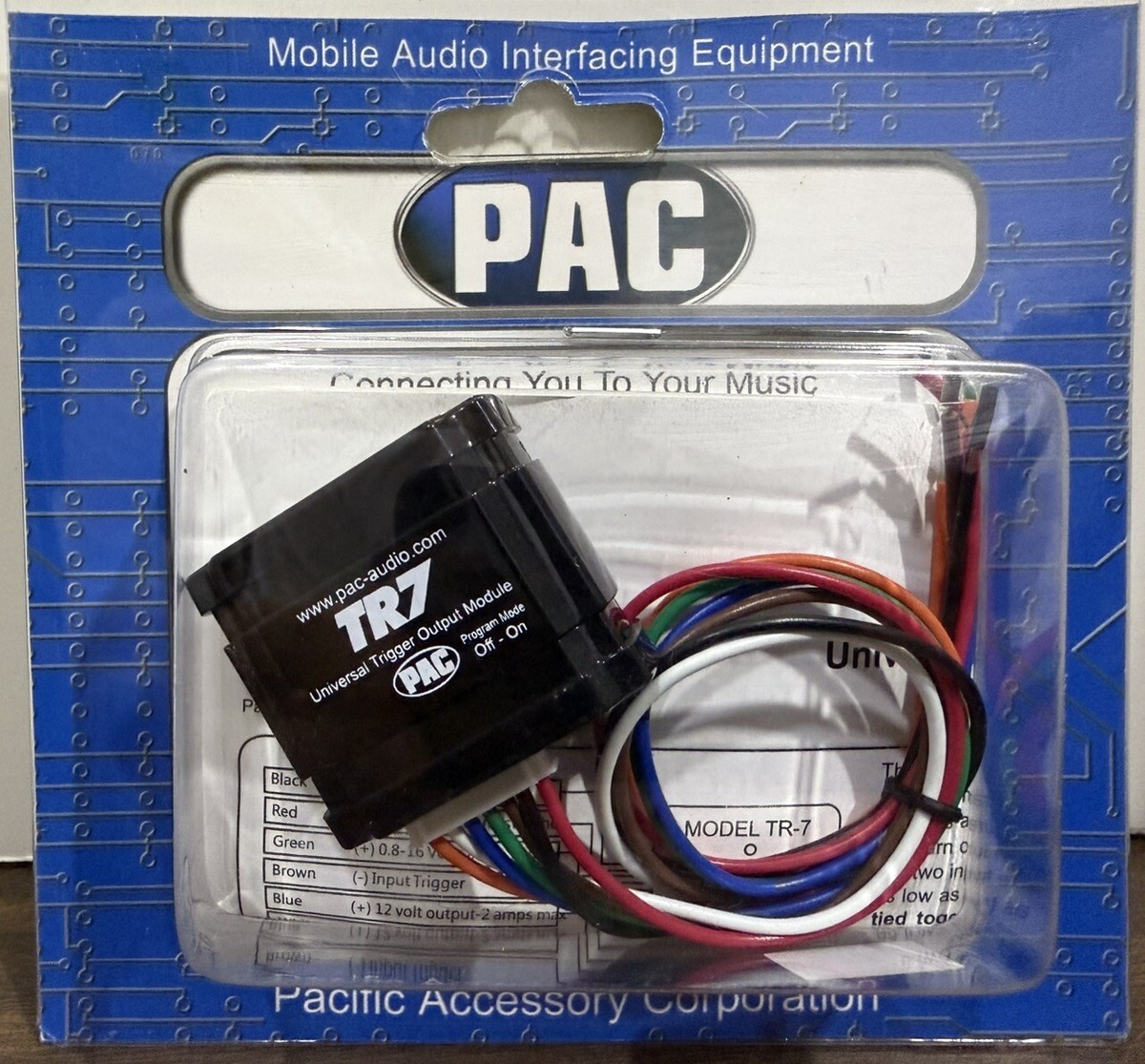 NEW** PAC TR-7 Universal Trigger Output Module for Video NEW** PAC TR-7 Universal Trigger Output Module for Video