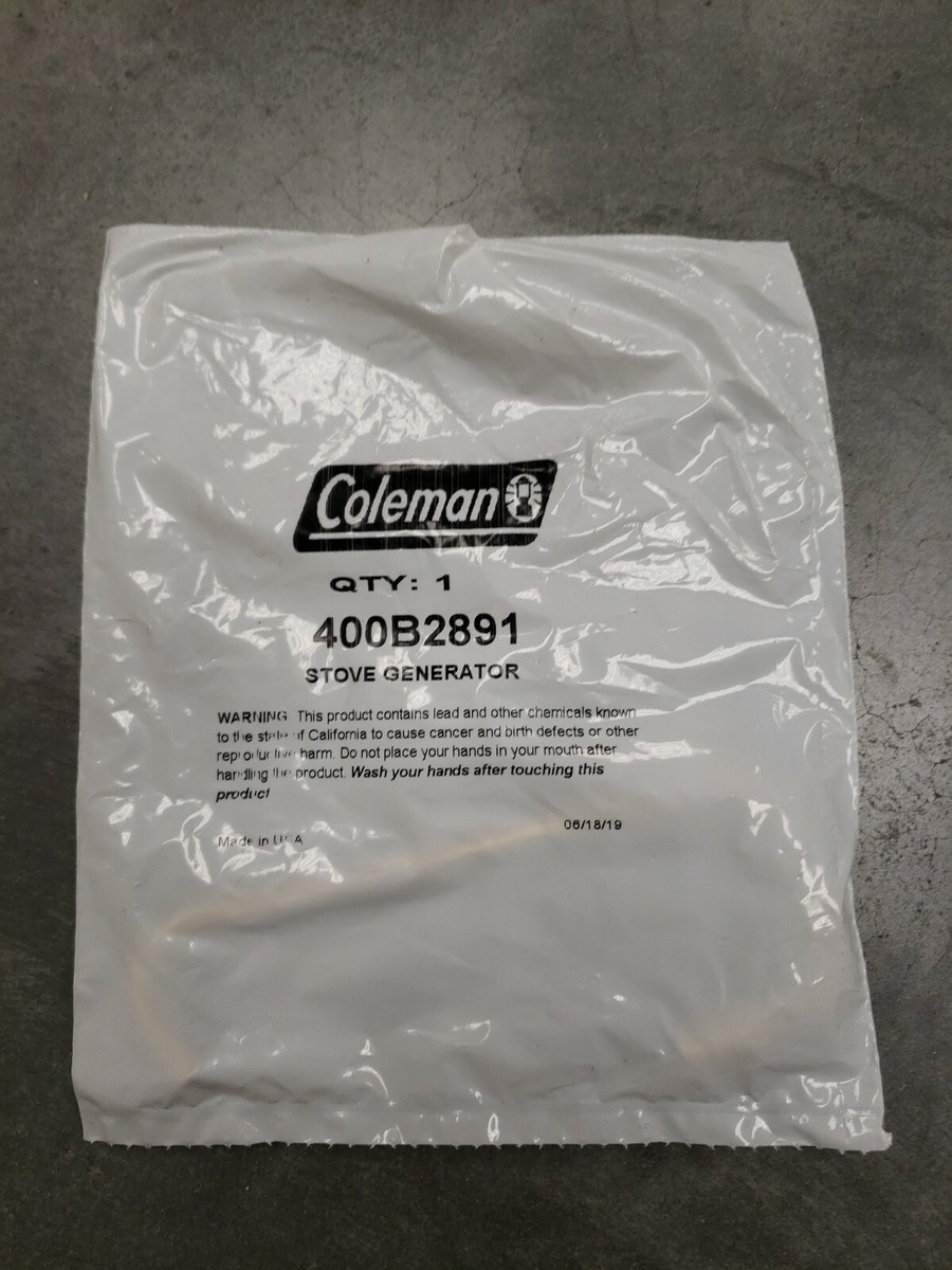 Coleman Stove Generator Part # 400B2891 for Coleman Stove