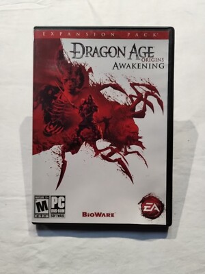 Dragon Age Origins Awakenings (PC, 2010) Expansion Pack Computer Game w/ Code