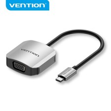USB C to VGA Adapter Type C to VGA Hub 1080P 60HZ for Cellphone Laptop Tablet