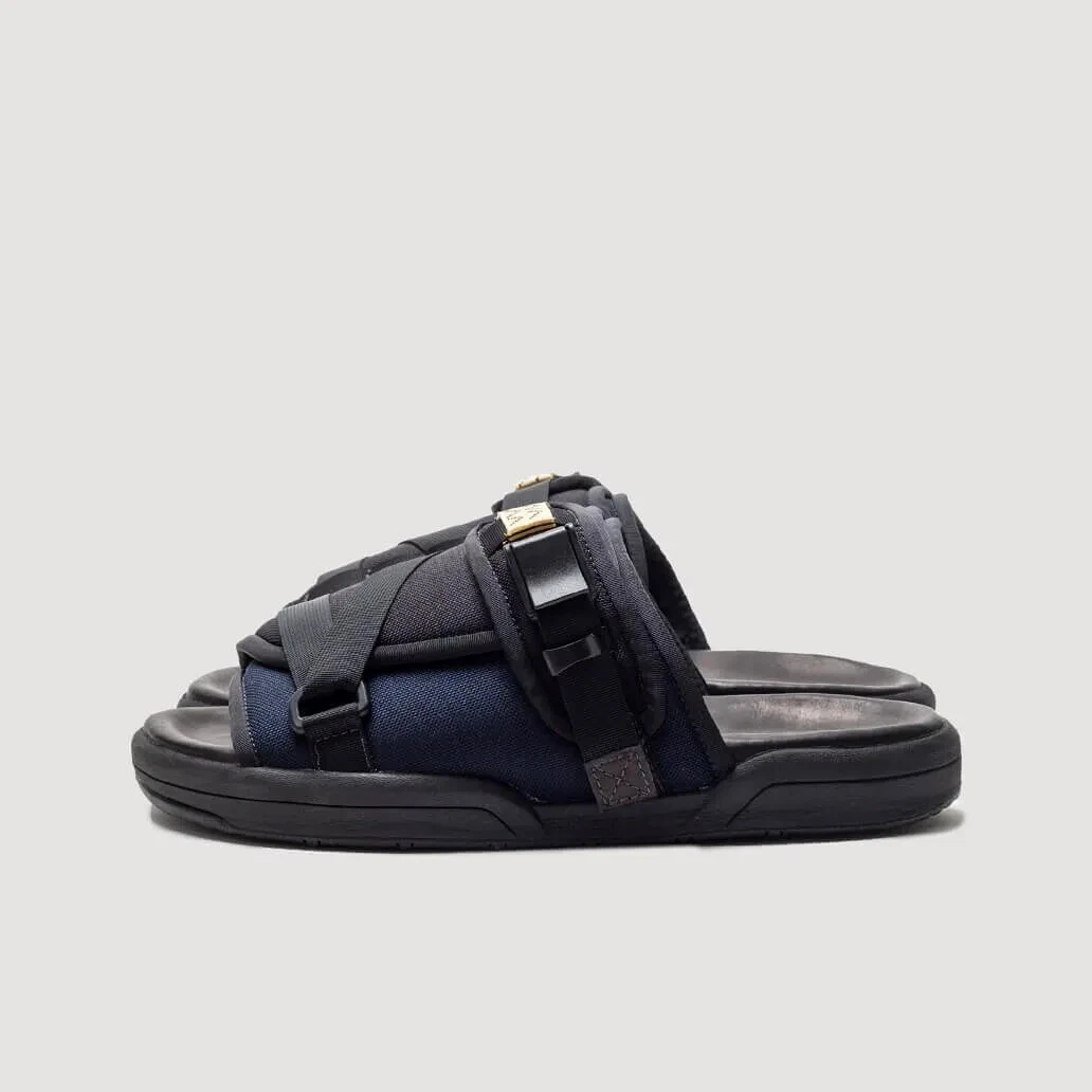 VISVIM CHRISTO 2-TONE TWO-TONE BLACK NAVY SS19 - SIZE L - NEW - FREE  SHIPPING