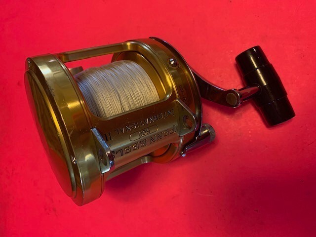 PENN INTERNATIONAL II 50S 2-SPEED LEVER DRAG TROLLING FISHING REEL