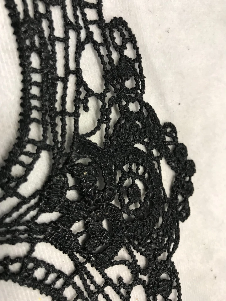 Máscara de ojos de croquet negra sexy unisex para fiesta 2 piezas Foto 4 de 4