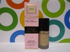 TOO FACED ~ BORN THIS WAY UNDETECTABLE COVERAGE FOUNDATION ~ ALMOND ~ 1.0 OZ