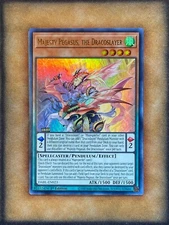 Yugioh Majesty Pegasus, the Dracoslayer DABL-EN023 Ultra Rare 1st Ed NM