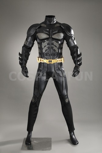 Disfraz de Batman The Dark Knight Rises Cosplay Traje de Bruce Wayne Hecho a Mano - Imagen 8 de 21