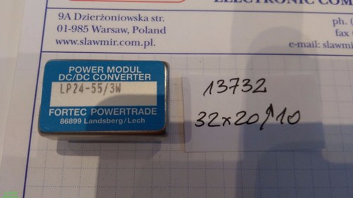 FORTEC LP2455/3W DC-DC converter - Picture 2 of 4