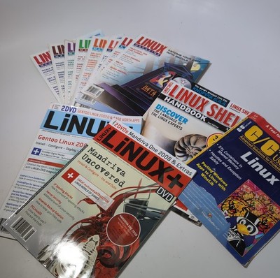 Assorted Linux Magazine Lot 2003 To 2011
