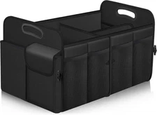 Femuar Car Trunk Organizer, Trunk Storage Organizer with Large Capacity Water