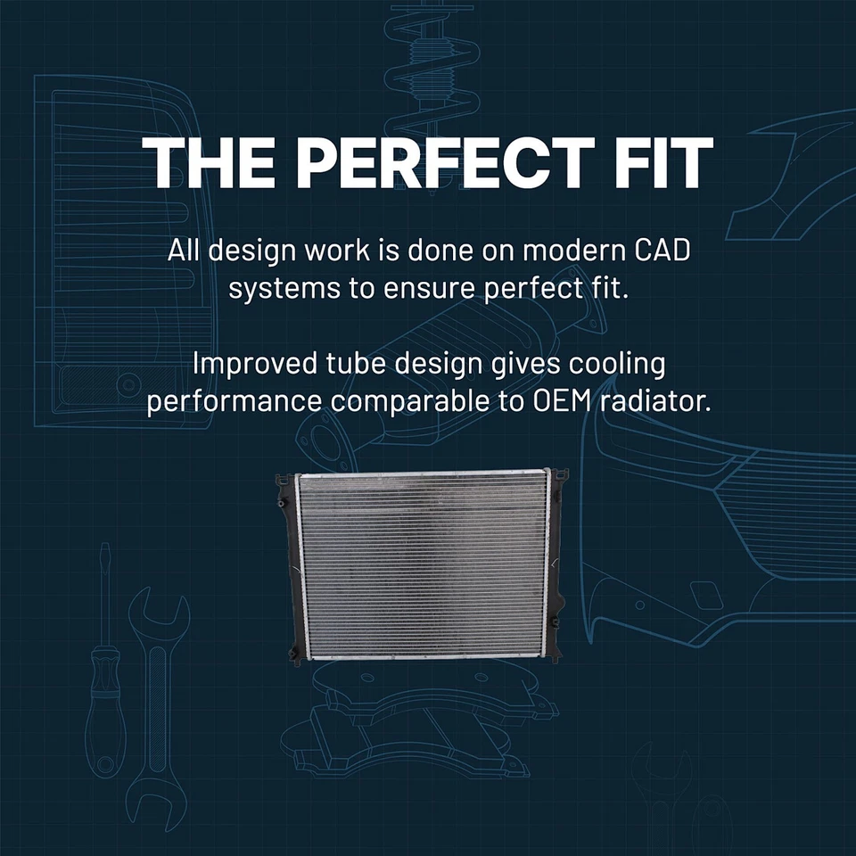 Radiador para Subaru Outback Legacy 2015-2019 2,5 L transmisión automática Foto 2 de 4