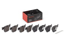 Bremsbelagsatz Scheibenbremse PRIME BREMBO P 50 177 f&uuml;r MERCEDES KLASSE C216 AMG