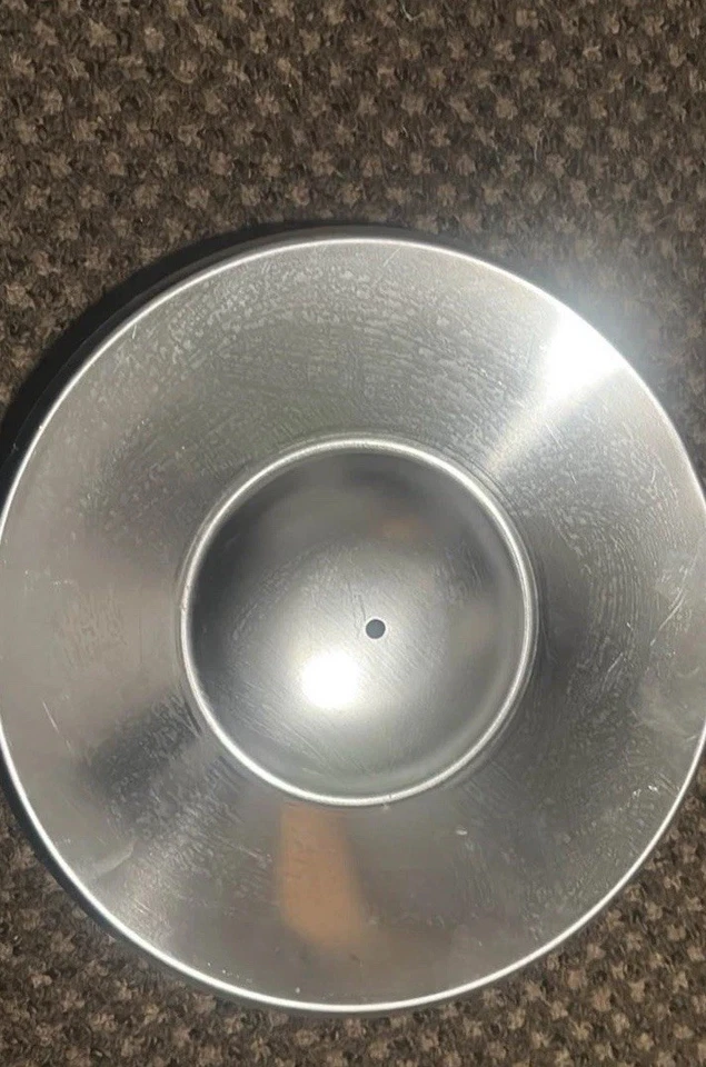 MOPAR DODGE PLYMOUTH HEMI FOUR BARREL AIR CLEANER PIE TIN COVER NOS - Image 4 of 4