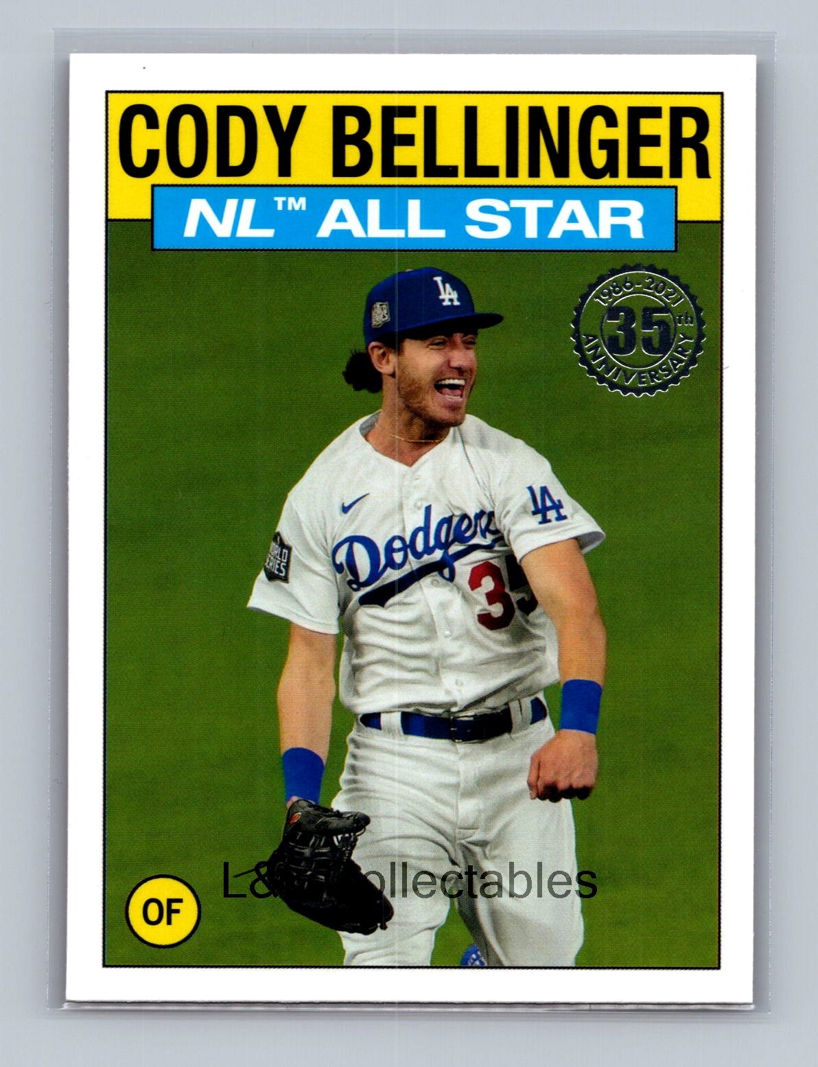 2021 Topps #86AS-12 Cody Bellinger 1986 35th Anniversary All-Stars