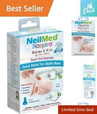 Naspira Nasal-Oral Aspirator: Safe Silicone Design for Effective Mucus Removal