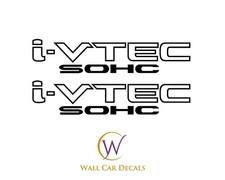 11.5 I-vtec Sohc Vinyl Decal Set Fits Honda Civic Accord Crx Prelude Jdm Engine 11.5 I-vtec Sohc Vinyl Decal Set Fits Honda Civic Accord Crx Prelude Jdm Engine