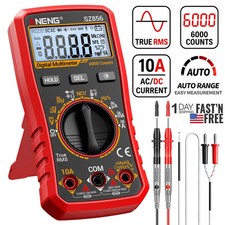 Aneng Digital Multimeter Tester True Rms 6000 Counts Auto Range Ac Dc Volt Meter Aneng Digital Multimeter Tester True Rms 6000 Counts Auto Range Ac Dc Volt Meter