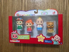 CoComelon My First Figures 4-Pack JJ YoYo TomTom Bingo Toy Set Walmart Exclusive