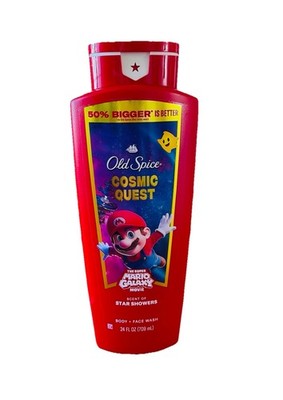Old Spice Super Mario Galaxy Cosmic Quest Body Wash 24oz - Brand New