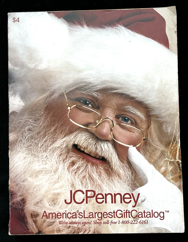 VTG. 1997 JC PENNEY HOLIDAY GIFT CATALOG 660 pp. Fashion, Jewelry, Toys, Sports.