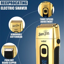 Men's USB Electric Shaver Trimmer Razor Hair Beard Shaving Machine Rechargeable 3