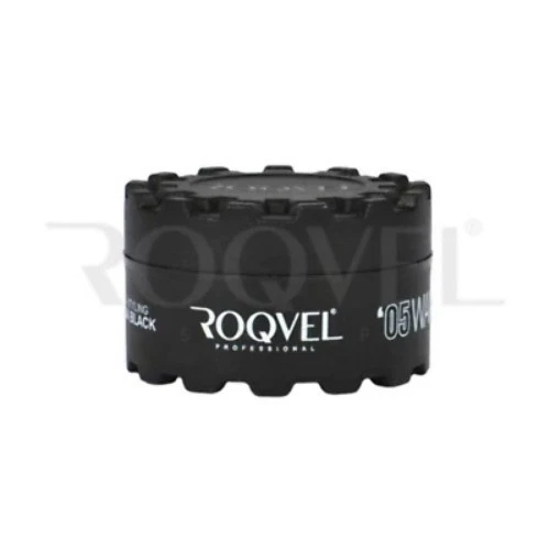 ROQVEL **BUY1GET1FREE** Aqua Hair Wax 05 Black 150g