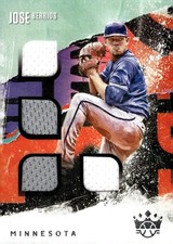 2021 Panini Diamond Kings #QM-JB Jose Berrios DK Quad Materials