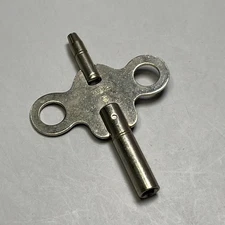 Double End Clock Winding Key Size No. 5 Square Hole 3.5mm and 1.95mm