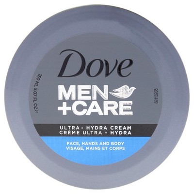 Dove Men+Care Ultra Hydra Cream Face Hands Body 5.07 Oz White MenCare Skin Types
