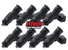 FiTech Fuel Injection 10036-8PK, 55 LB Fuel Injector, 8 pc Set