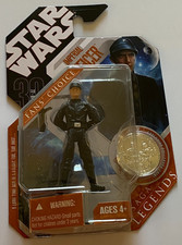 Star Wars - Imperial Officer - Saga Legends 3.75 Figure & Coin 2007 Sealed